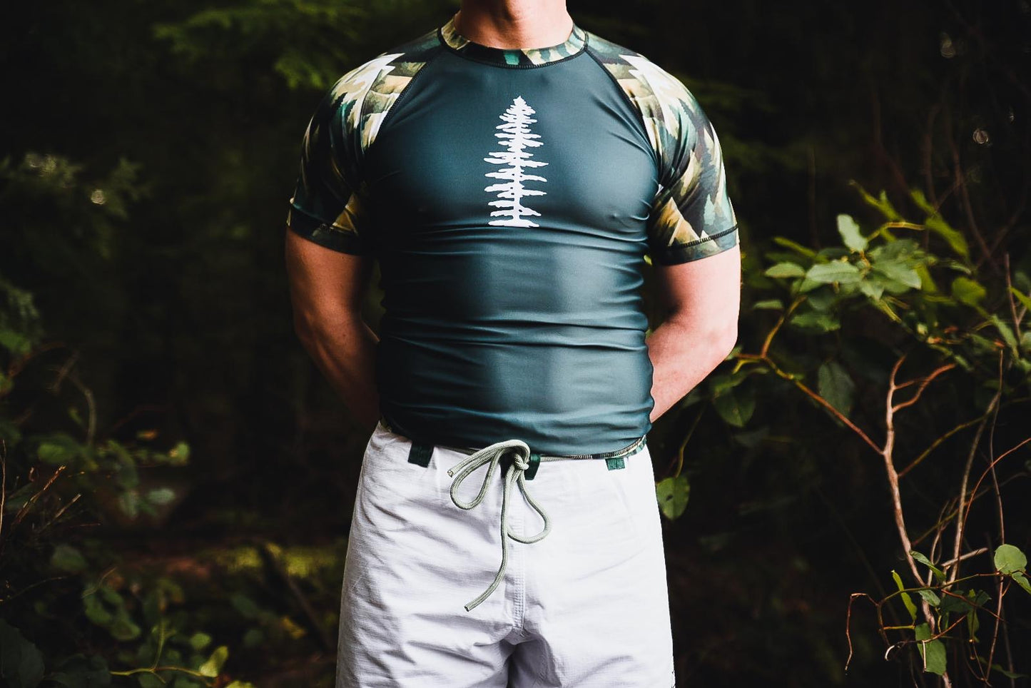 Rash Guard - Forest Green