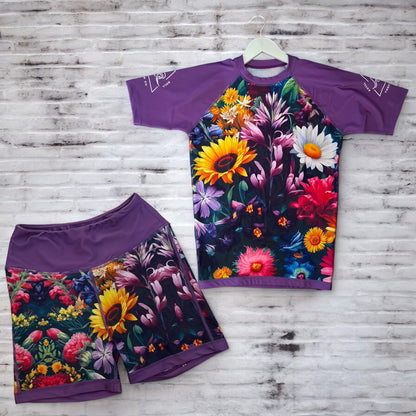 Wildflower Rash Guard Set