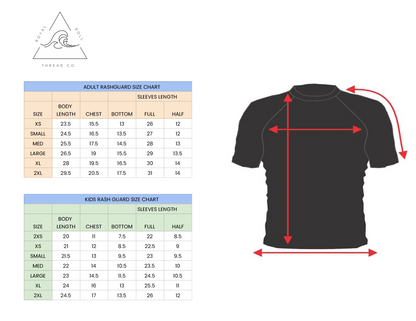 Rash Guard - Geometric Forest